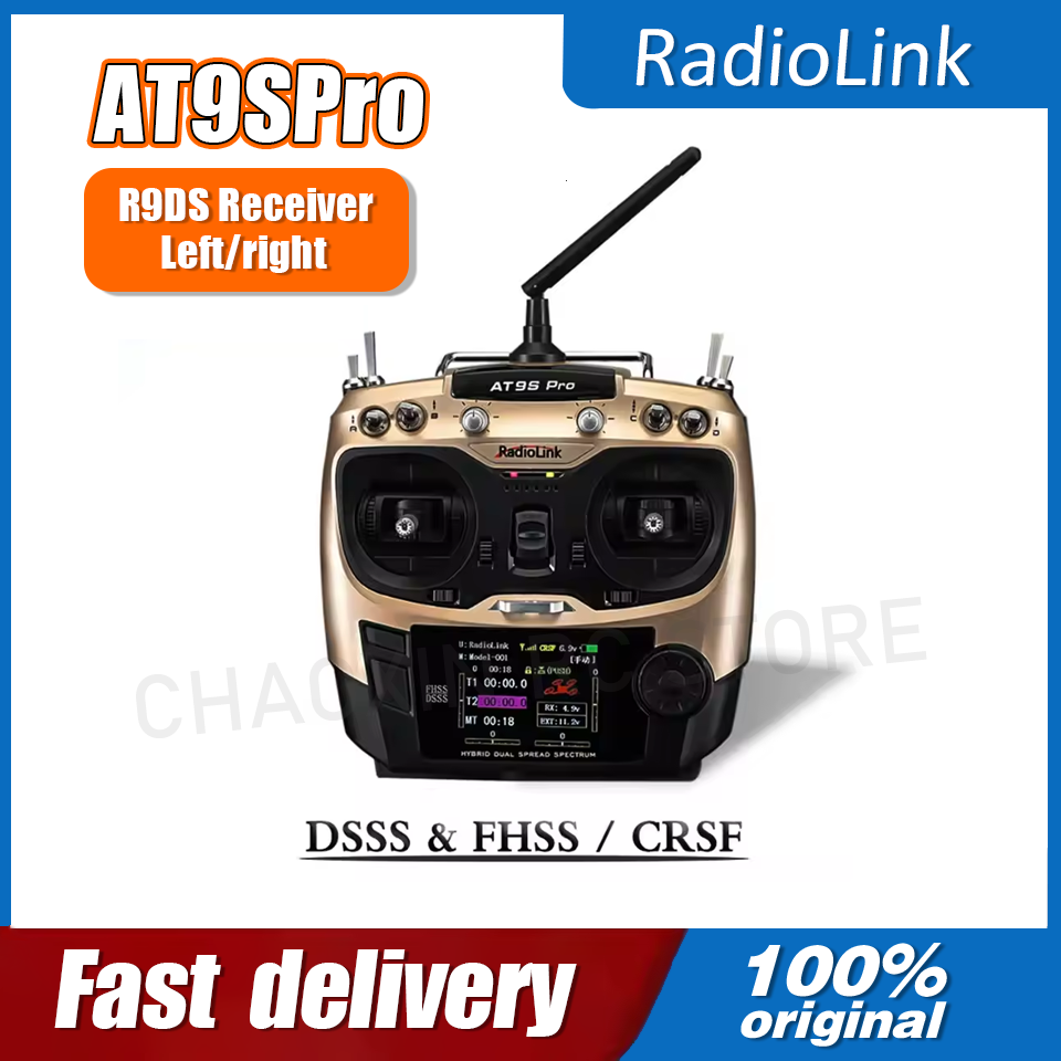 Drone Racing Battery - Radiolink AT9SPro 12CH 2.4G DSSS FHSS