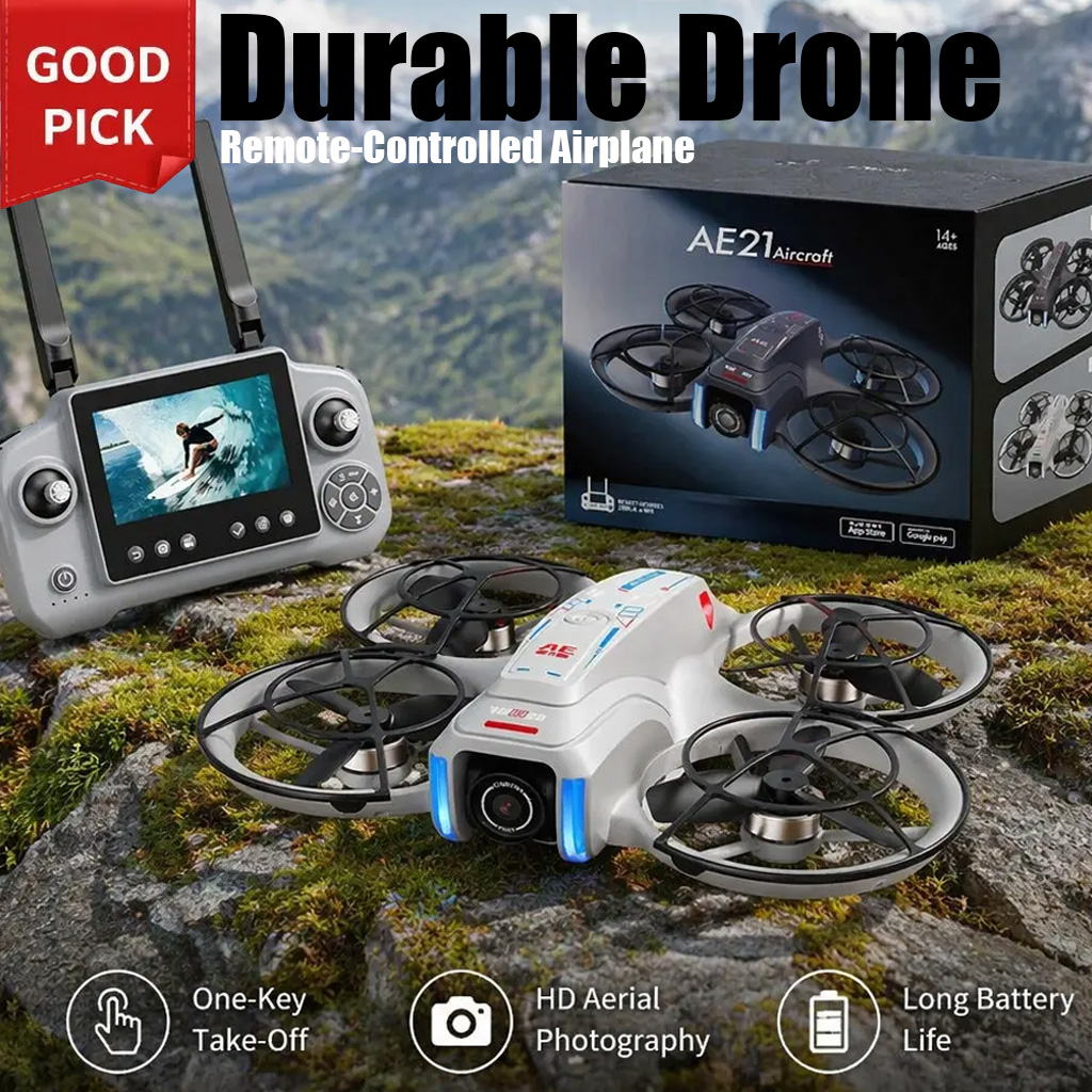 Drone Racing Charger - 2026年新型AE21ドローン 8K HDプロフェッショナル空撮FPV UAV GPS障害物回避リモートコントロールクアッドコプターヘリコプター