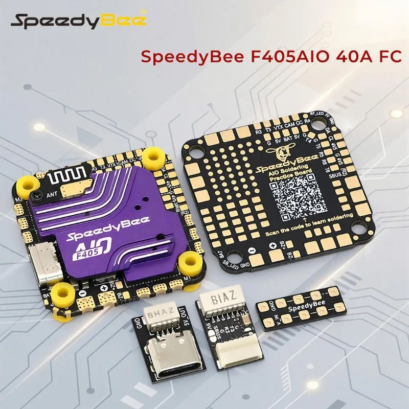 Drone Racing Flight Controller - SpeedyBee F405 AIO フライトコントローラー 40A BLHeli_S