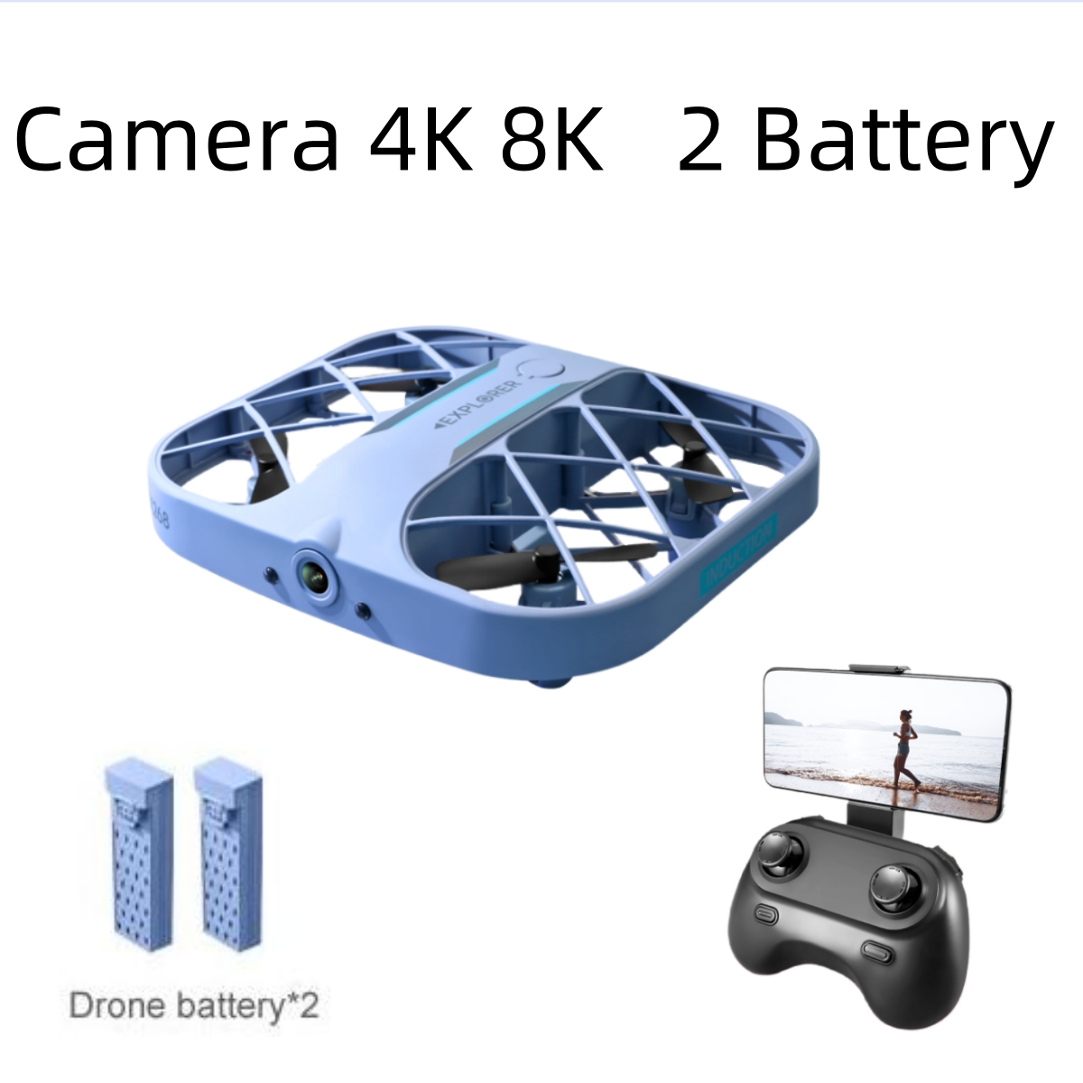 Drone Racing Camera - JJRC H107 FPV RC ドローン 2