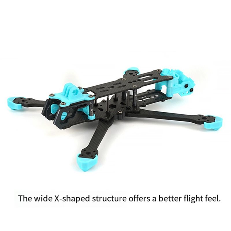 MACH-MANTA V2 5 インチ カーボンファイバー  - Drone Racing Frame のレビューと価格