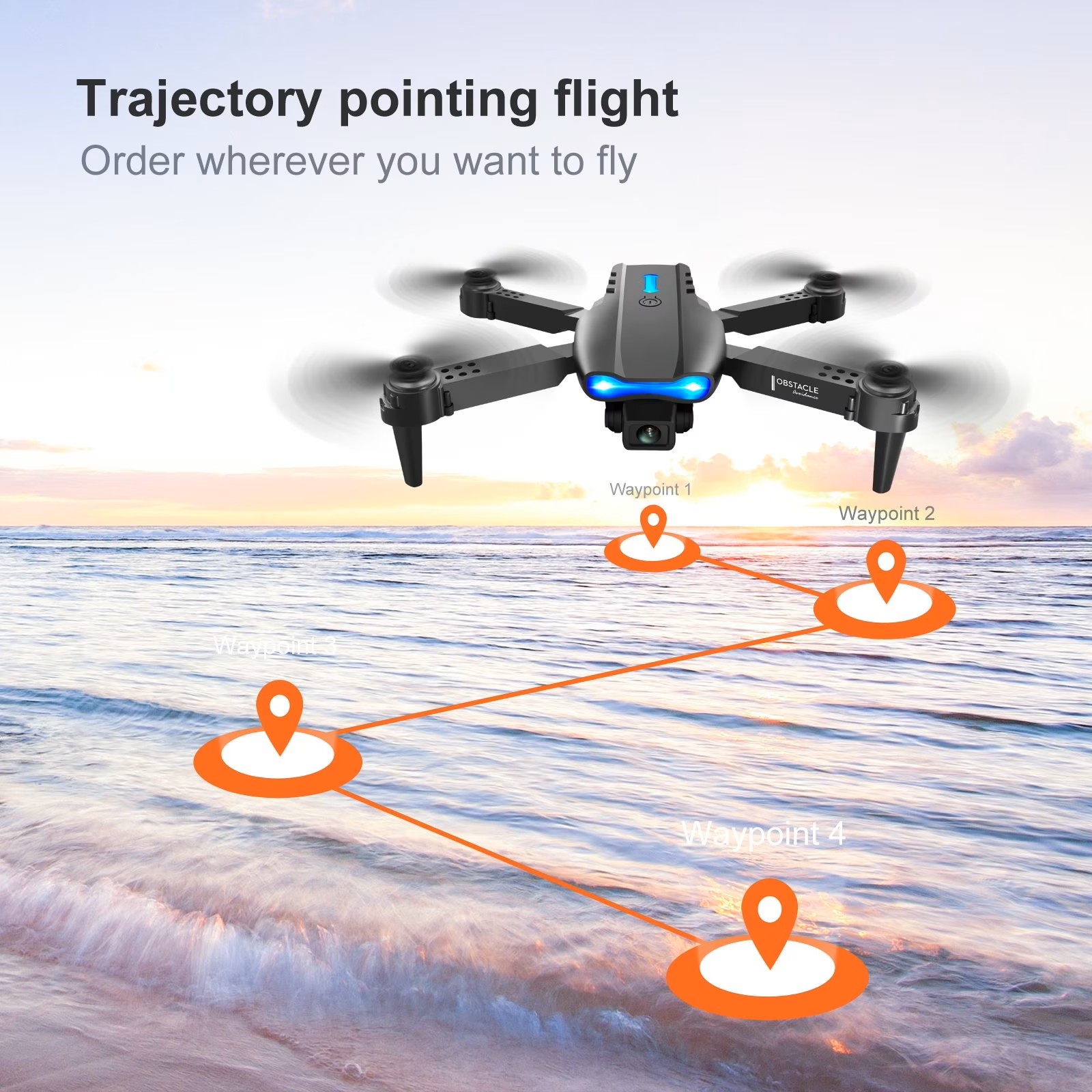 2026年アップグレード版E88PRO MAX折りたたみ式ド - Drone Racing Camera のレビューと価格