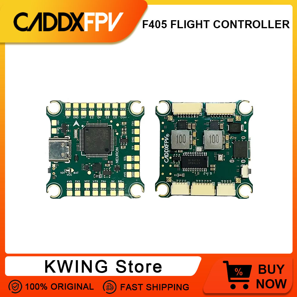 CADDX F405 スタック フライト コントローラー 4 - Drone Racing Flight Controller のレビューと価格