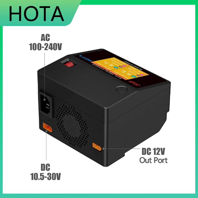 SkyCityFPV HOTA S6 AC 400W 15A - Drone Racing Charger のレビューと価格