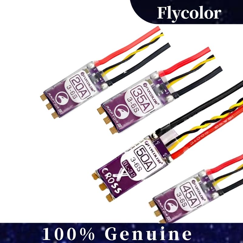 FLYCOLOR ラプター 5 20A 35A 45A 50 - Drone Racing Esc のレビューと価格