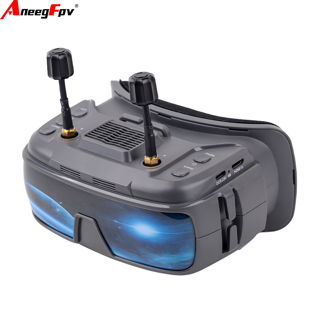 VR200 3.5インチFPVゴーグル 5.8Gアナログ D - Drone Racing Goggles のレビューと価格