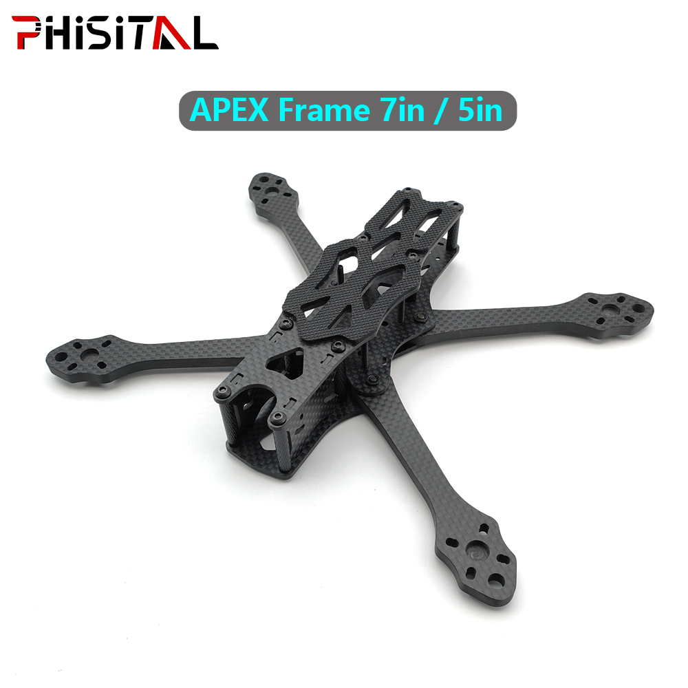 APEXフレーム 7インチ/6インチ/5インチ カーボンファ - Drone Racing Camera のレビューと価格