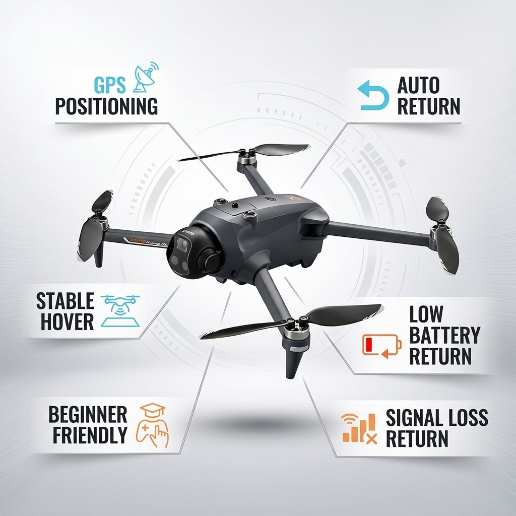 ポテンシック ドローン GPS自動帰還 障害物回避 プロ仕様 - Drone Racing Vtx のレビューと価格