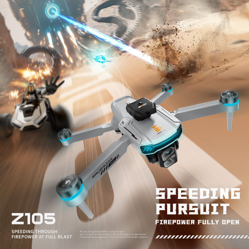 新型Z105 RCドローン 8KプロフェッショナルHDカメラ - Drone Racing Charger のレビューと価格