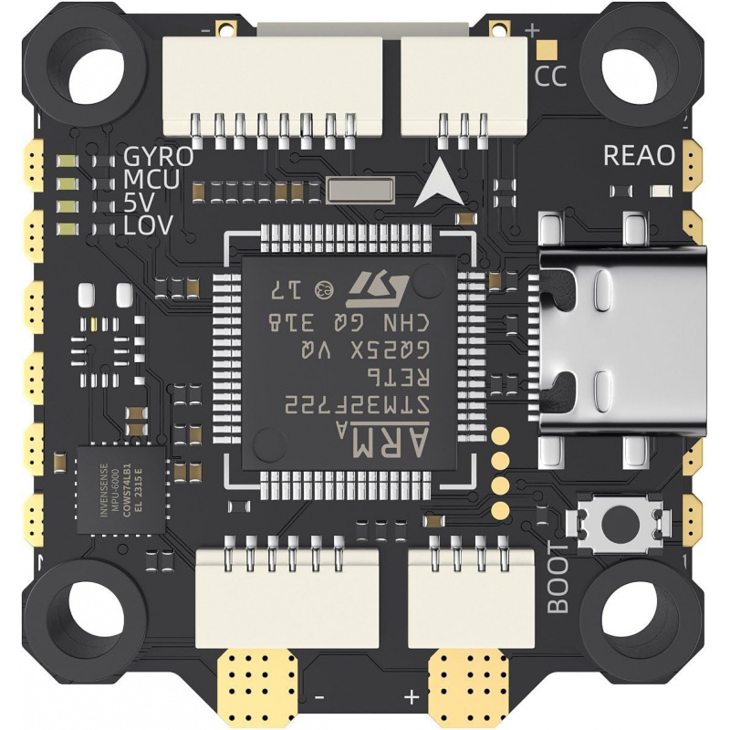 F722 フライトコントローラー 30x30 AM32 65 - Drone Racing Flight Controller のレビューと価格
