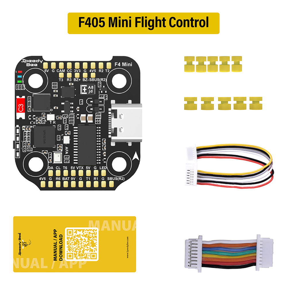 F405 MINI SpeedyBee F405 ミニスタッ - Drone Racing Esc のレビューと価格