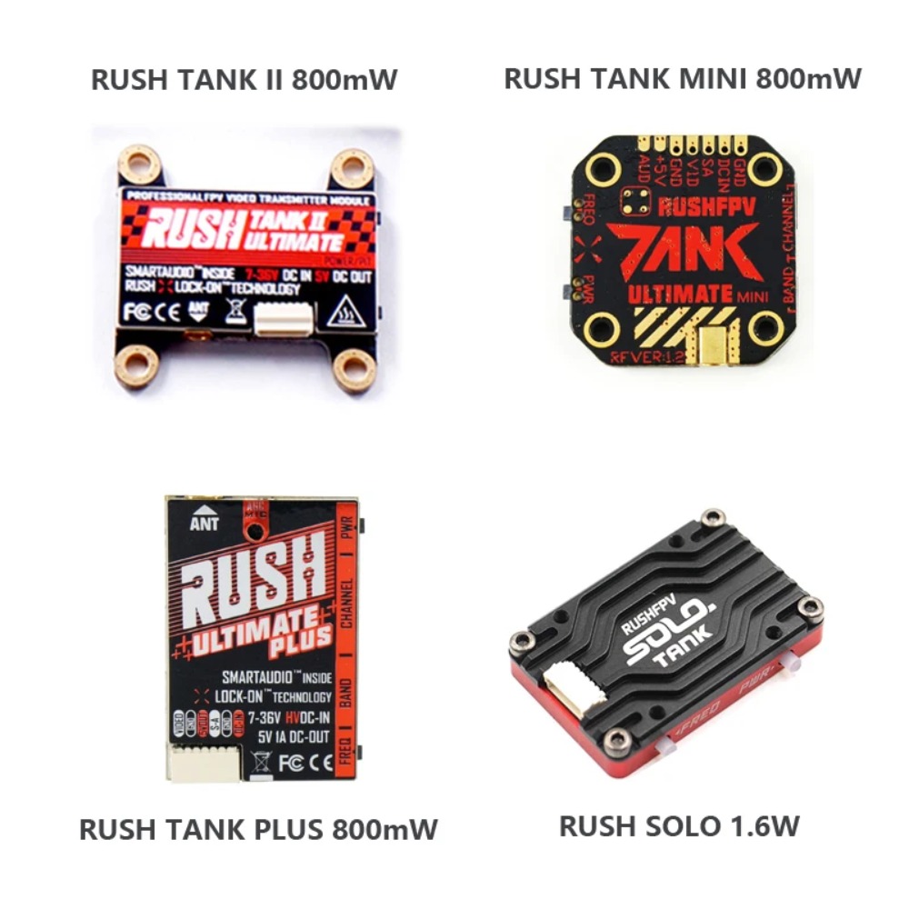 RUSH TANK Ultimate II/Mini/PLU - Drone Racing Antenna のレビューと価格