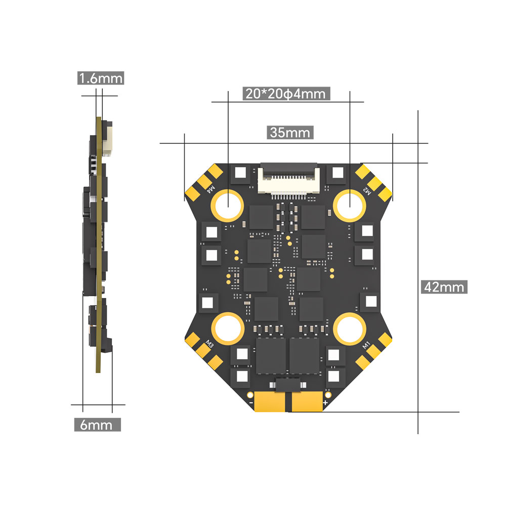 iFlight Borg F7ミニスタック フライトコントロ - Drone Racing Flight Controller のレビューと価格