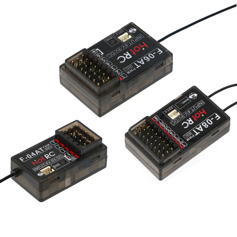 HOTRC 2.4Ghz F-04A F-06A F-08A - Drone Racing Receiver のレビューと価格